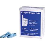 Large Finger Cots, Blue Latex, 144/Box